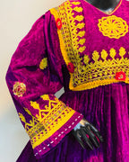 Pashtun Vintage Velvet Frock