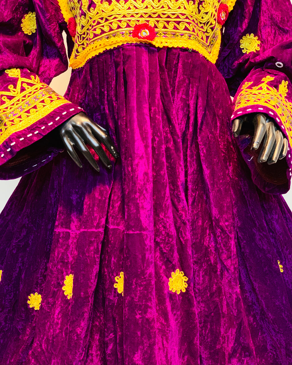 Pashtun Vintage Velvet Frock