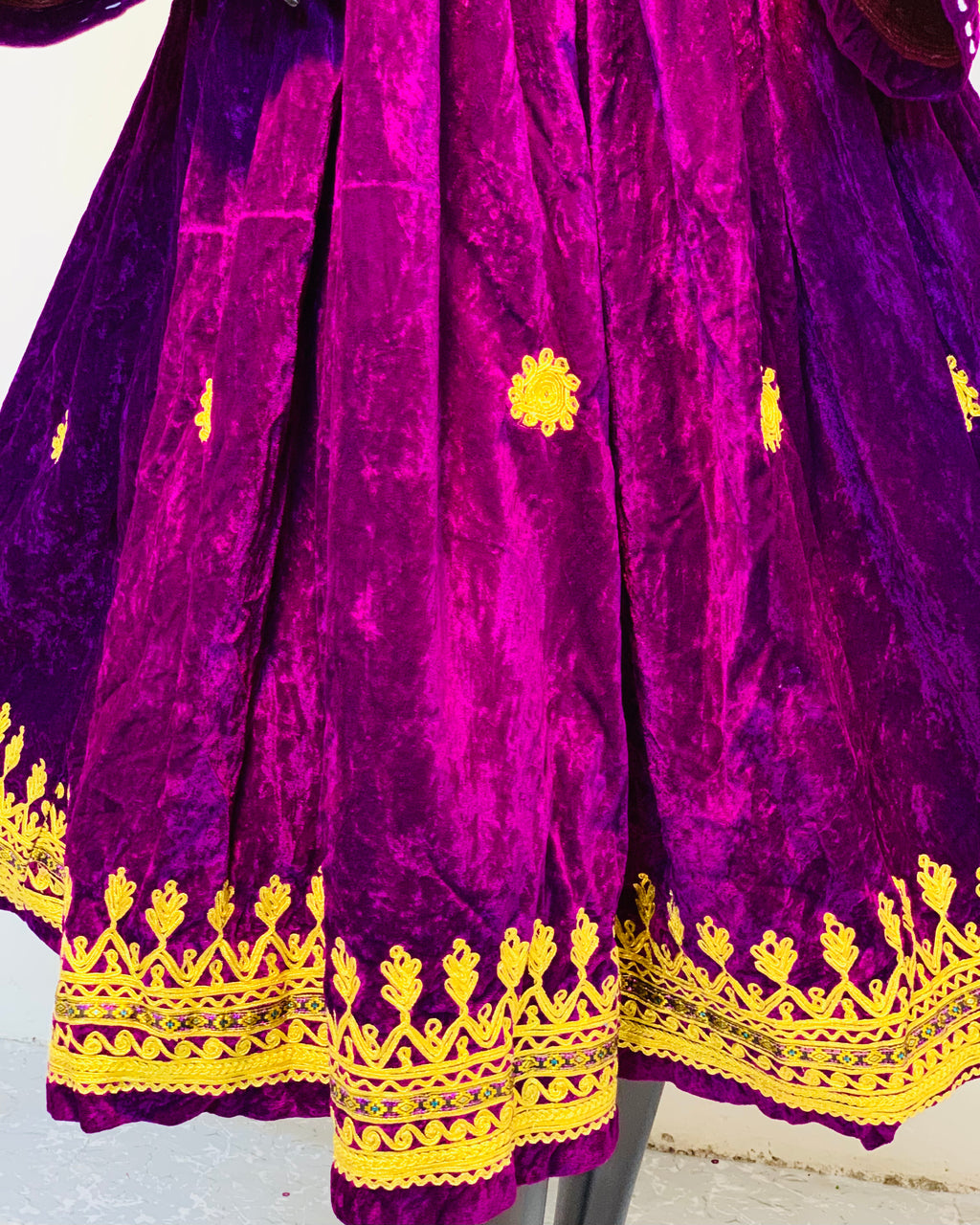Pashtun Vintage Velvet Frock