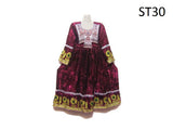 Handmade Gypsy Maxi velvet Dress