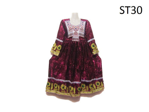 Handmade Gypsy Maxi velvet Dress