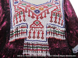 Handmade Gypsy Maxi velvet Dress