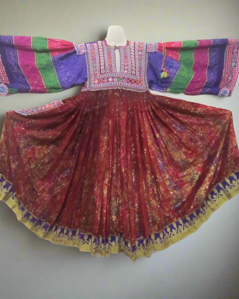 Kuchi Afghan Women’s Ethnic Vintage Dress