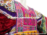 Nomad Tribal Afghan Vintage Frock Dress