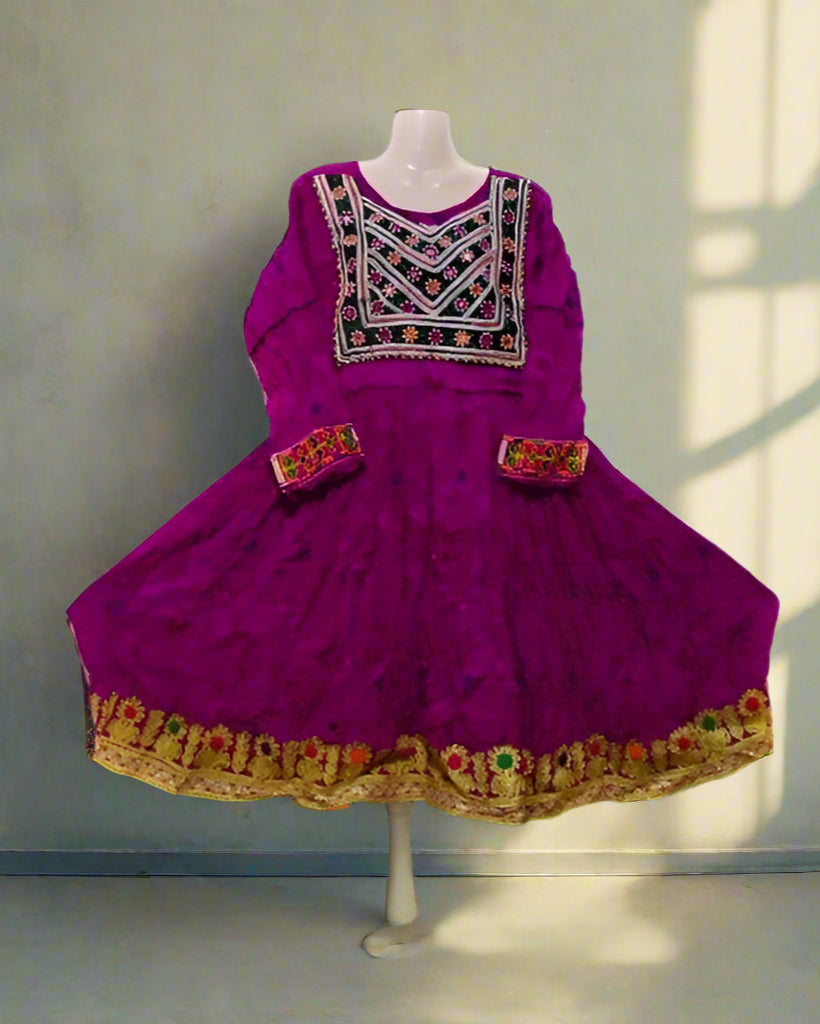 Kuchi Tribal Vintage Dress