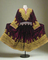 Nomad Ladies Vintage Artwork velvet Dress