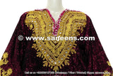 Nomad Ladies Vintage Artwork velvet Dress
