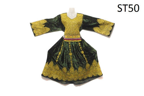 Persian Gypsy Velvet Maxi Dress
