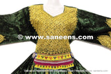 Persian Gypsy Velvet Maxi Dress