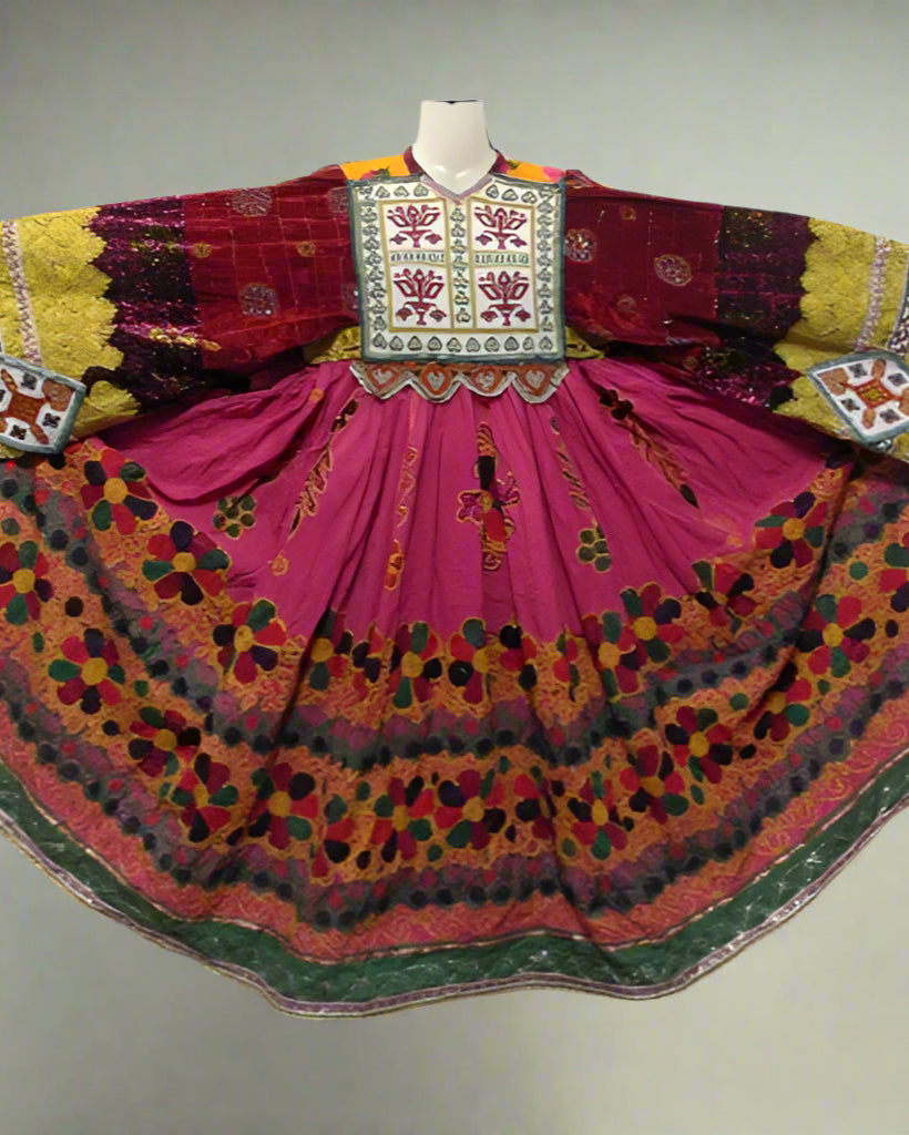 Pashtun Women’s Ethnic Vintage Dress