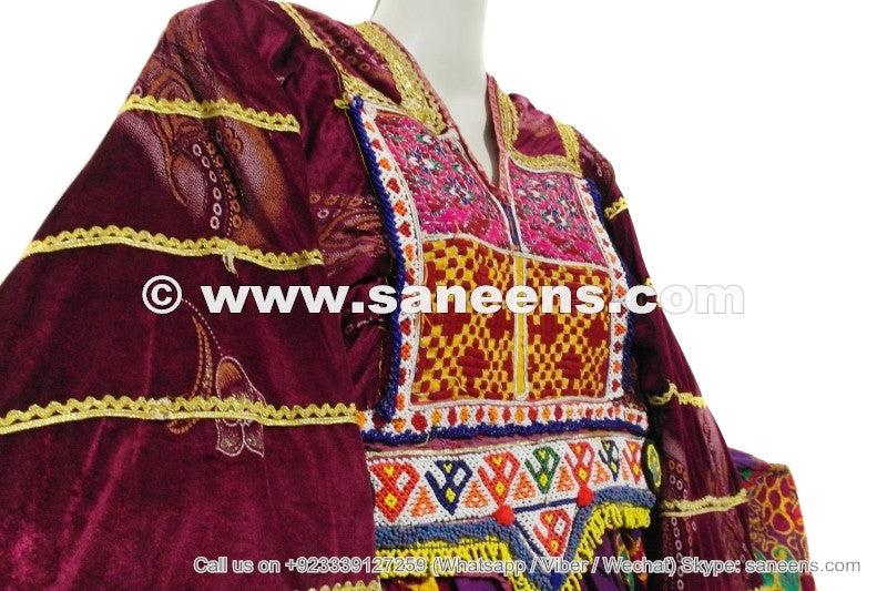 kuchi vintage frocks with beads work