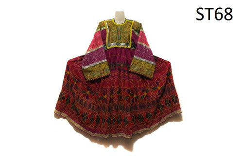Vintage Kuchi Afghani Frock Dress