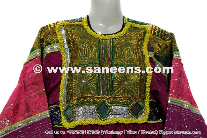 Vintage Kuchi Afghani Frock Dress