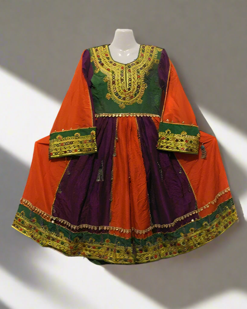 Vintage Afghan Kuchi Dress