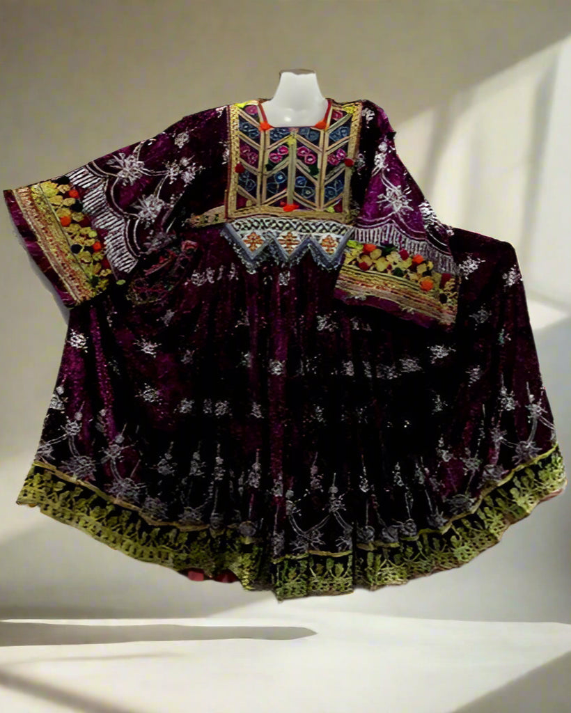 Traditional Afghan Kuchi Banjara Dress
