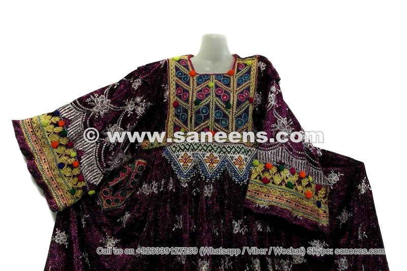 handmade kuchi banjara women ethnic frocks with beads work