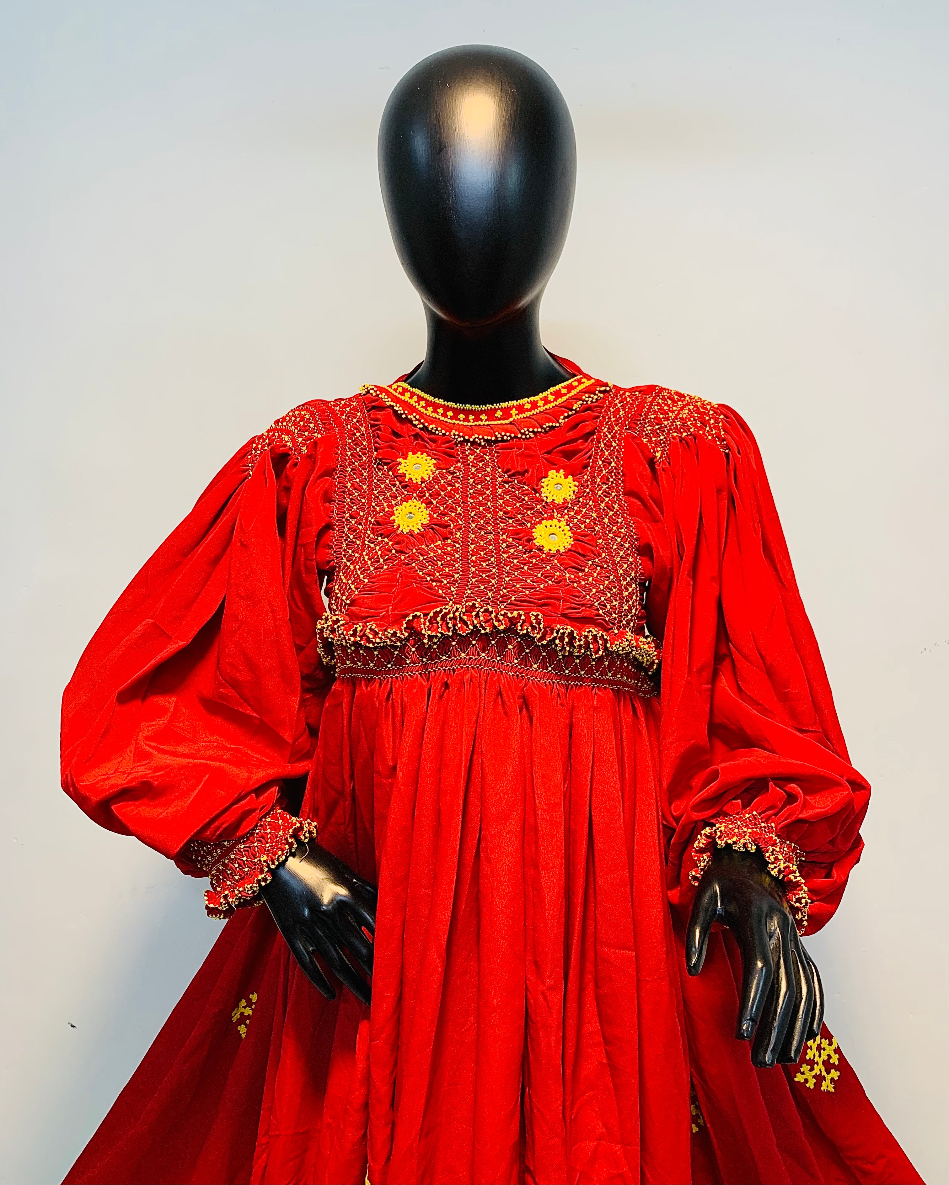 Traditional Kuchi Afghan Frock