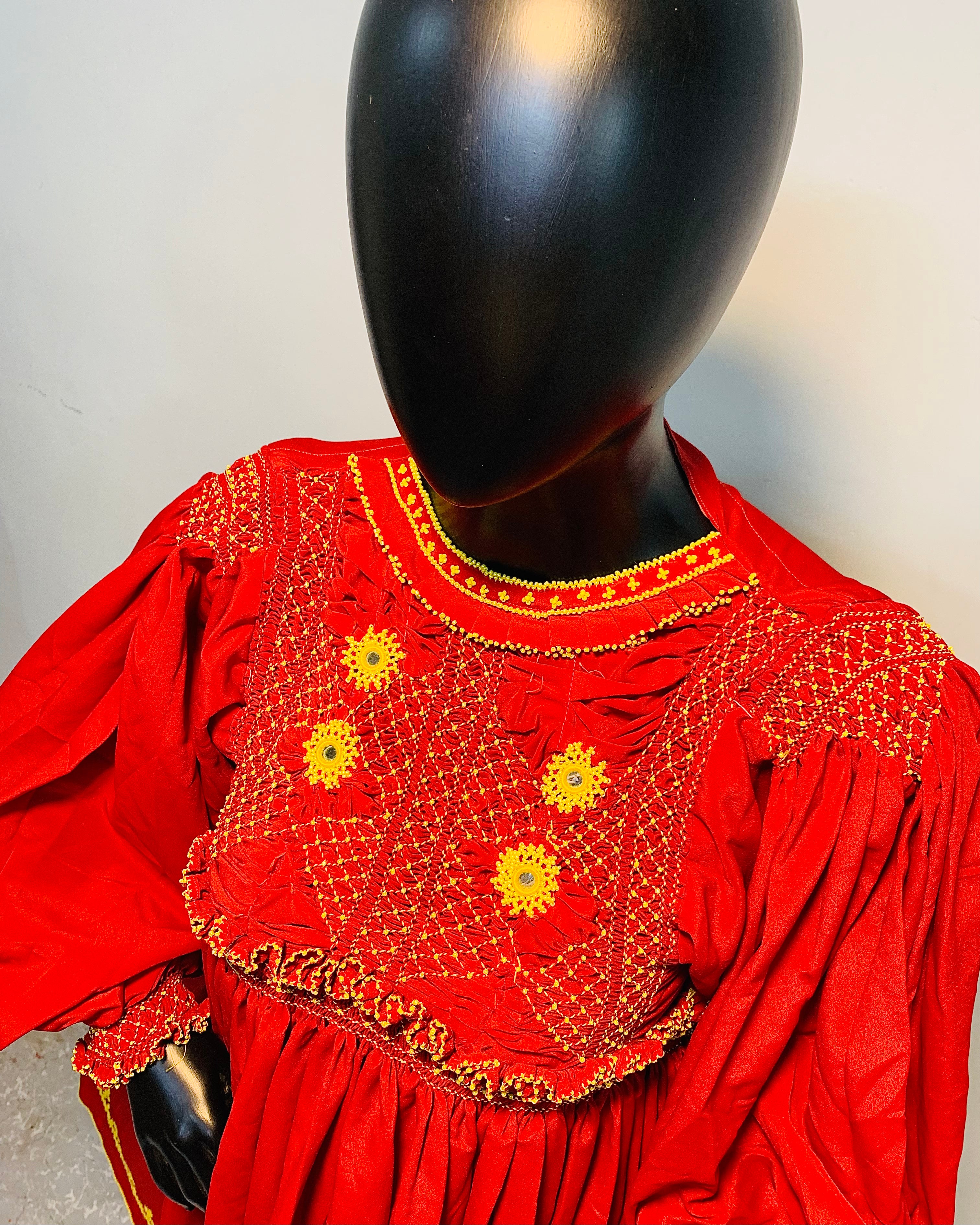Traditional Kuchi Afghan Frock