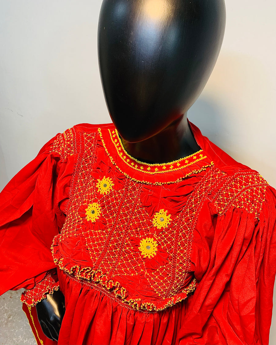 Traditional Kuchi Afghan Frock