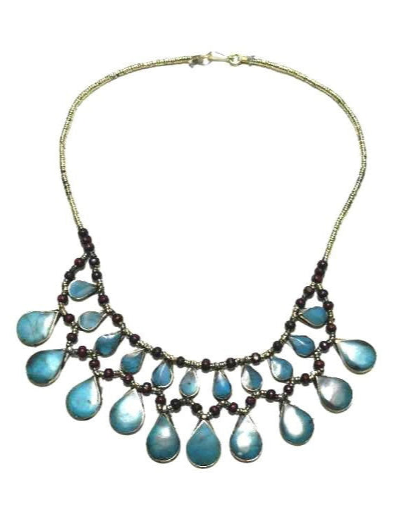 afghan kuchi tribal handmade necklace