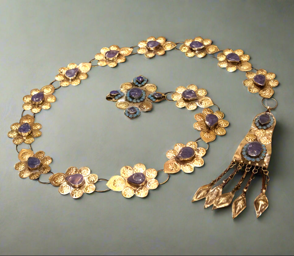 Afghan Traditional Handmade Metal Belt