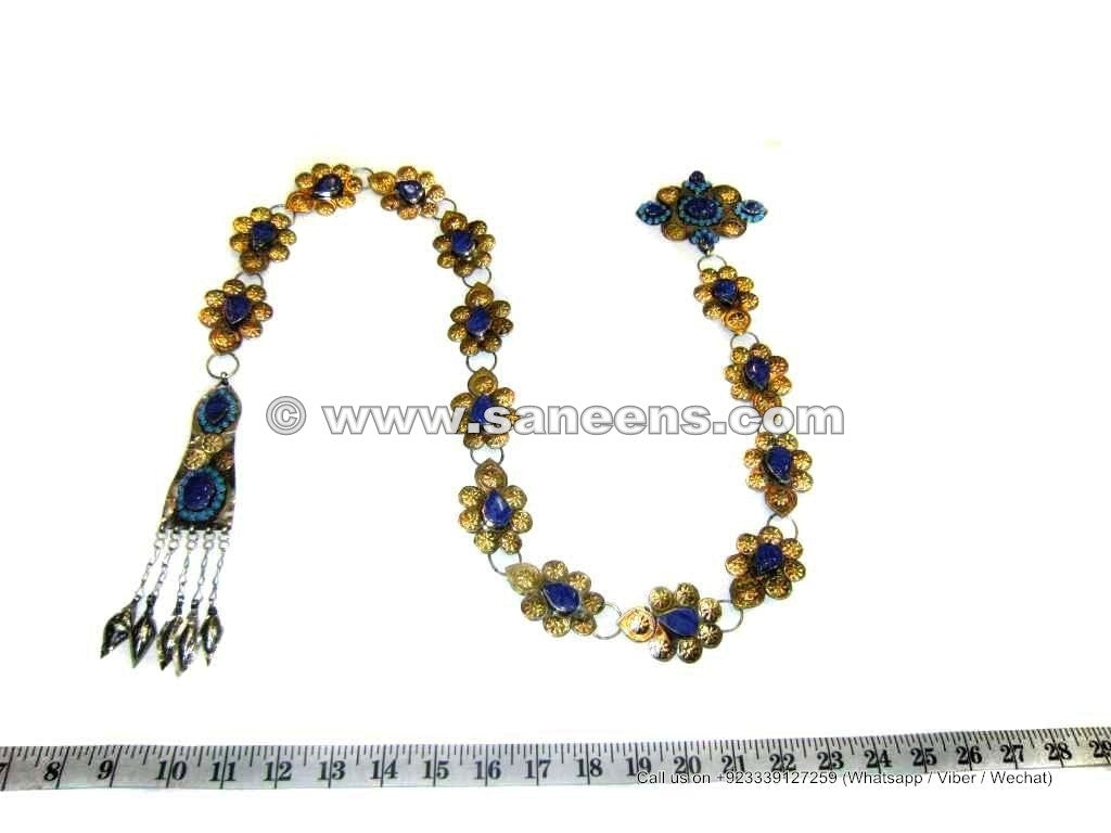 handmade pashtun tribal snake belts