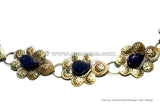 Turkman Tribal Style Bellydance Lapis Belt
