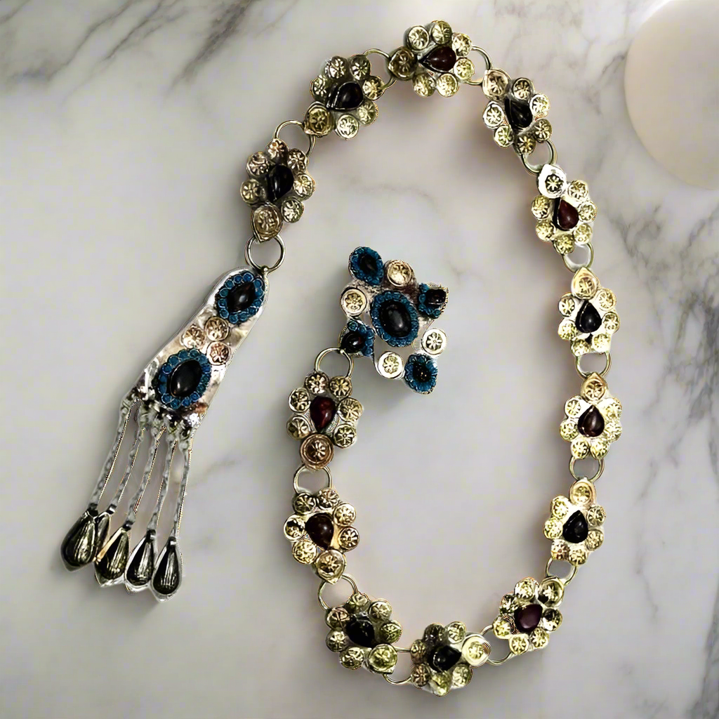 afghan kuchi tribal handmade belt