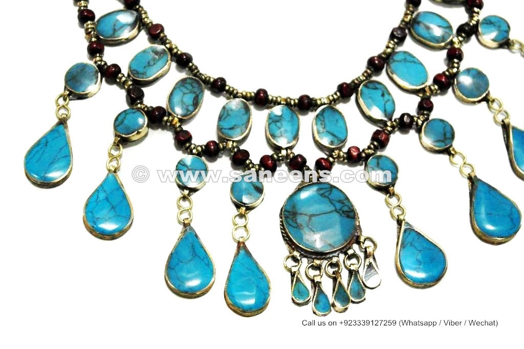 handmade pashtun singer necklaces chokers