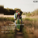 Afghan Bride Dress With Groom Vest