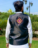 Pashtun Men's Embroidered Waistcoat