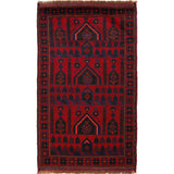Soft Woven Prayer Mat Afghan 4.7x2.8 ft