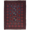 Mini Tribal Wool Handwoven Rug 2.2x1.7 ft