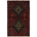 Afghan wool rug handmade, artisan-crafted Afghan rug, wool rug by Afghan women, 