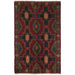 Afghan Tribal Rug, Traditional Afghan Rug, Wool Handwoven Rug, 
