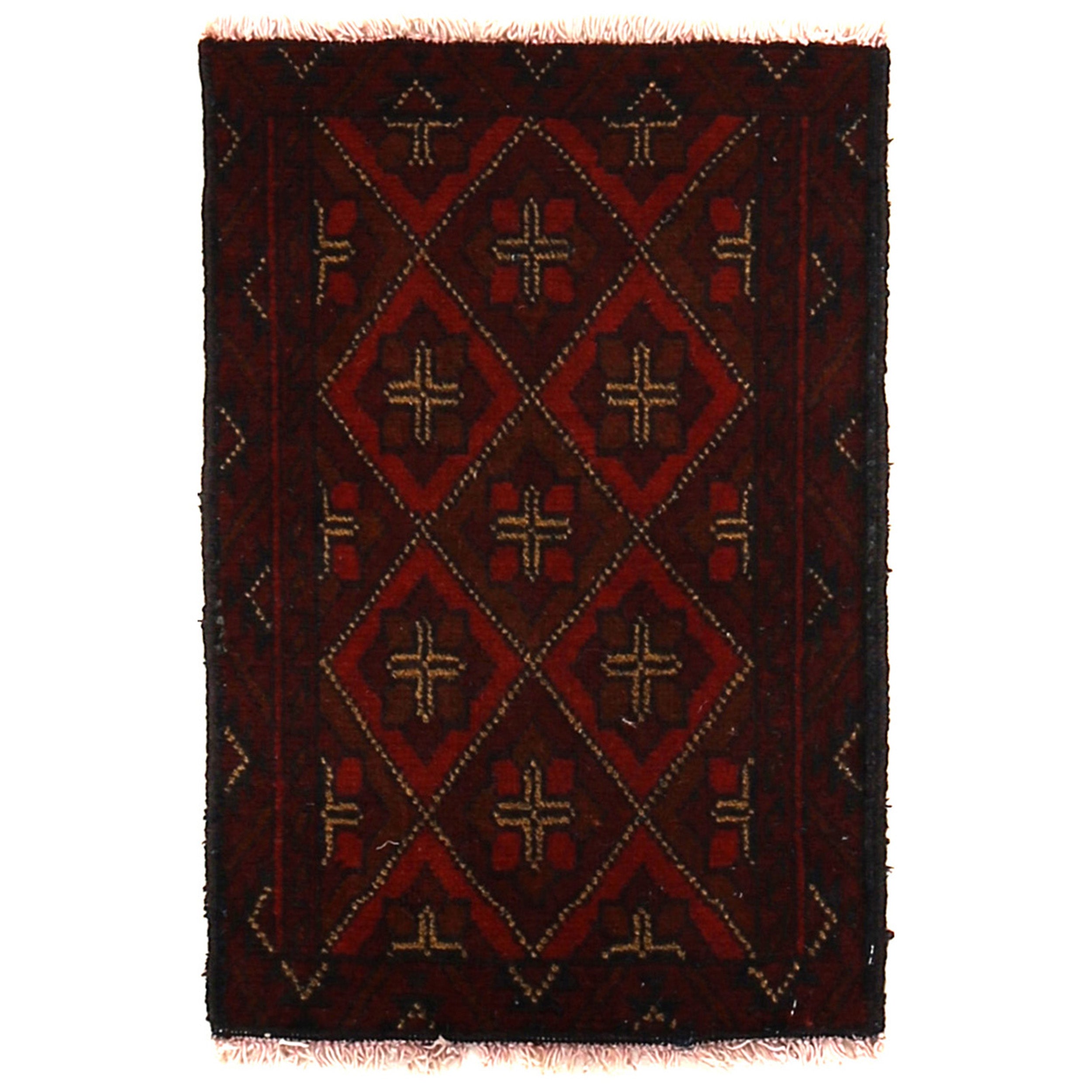 Decorative Tribal Home Floor Mat 2x1.3 ft