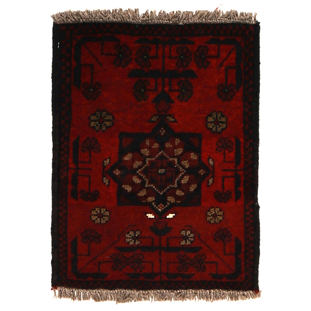 Compact Woven Nomad Door Rug 1.9x1.4 ft