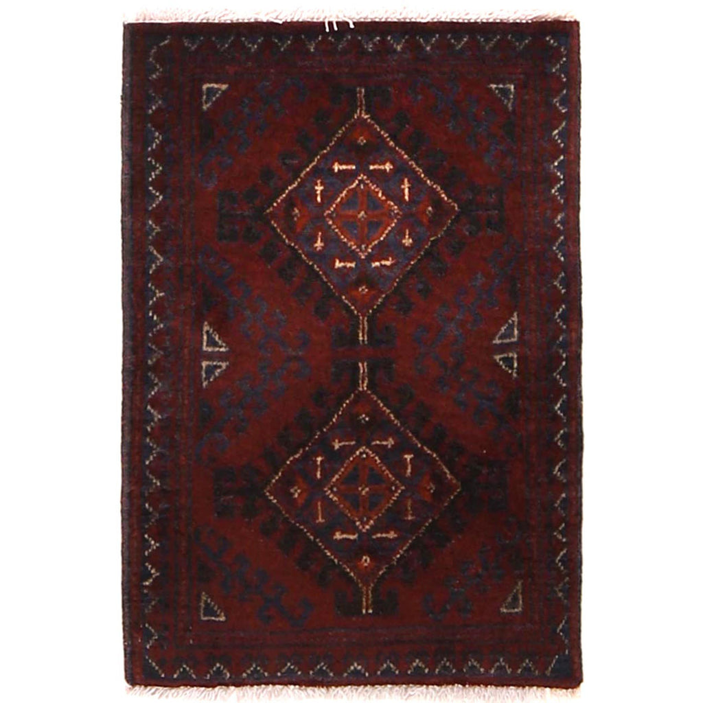 Soft Texture Traditional Door Rug 2x1.4 ft