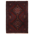 Soft Texture Traditional Door Rug 2x1.4 ft