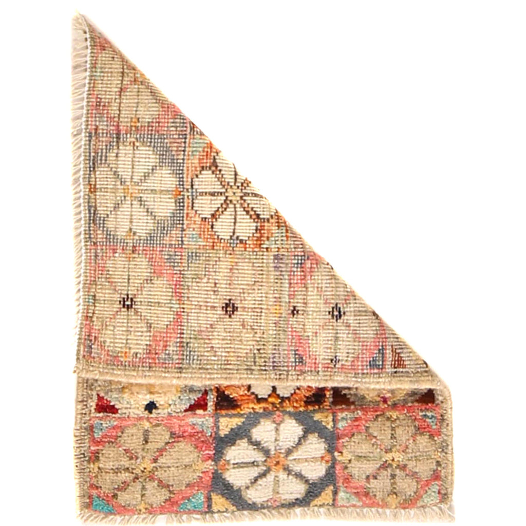 Wool Nomadic Threshold Entry Rug 2x1.4 ft