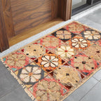 Wool Nomadic Threshold Entry Rug 2x1.4 ft