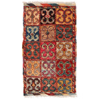 Afghan Tribal Wool Soft Mat 2.1x1.2 ft