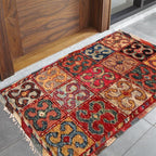 Afghan Tribal Wool Soft Mat 2.1x1.2 ft