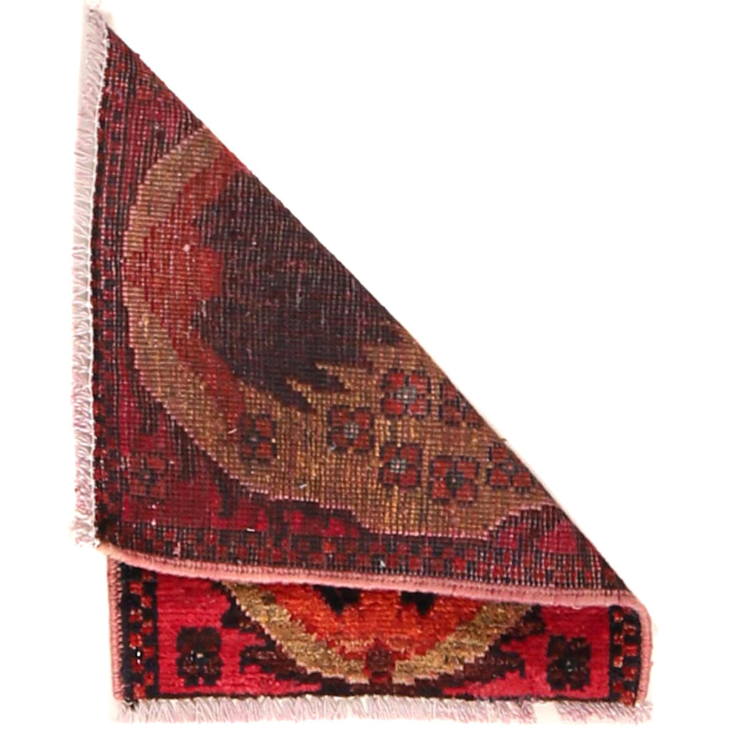 Afghan Nomadic Handmade Floor Rug 1.8x1.6 ft