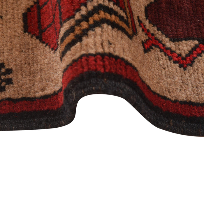 Artistic Afghan War Tanks Carpet 6.1x4.3 ft