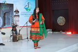 Elegant Afghan Bridal Frock