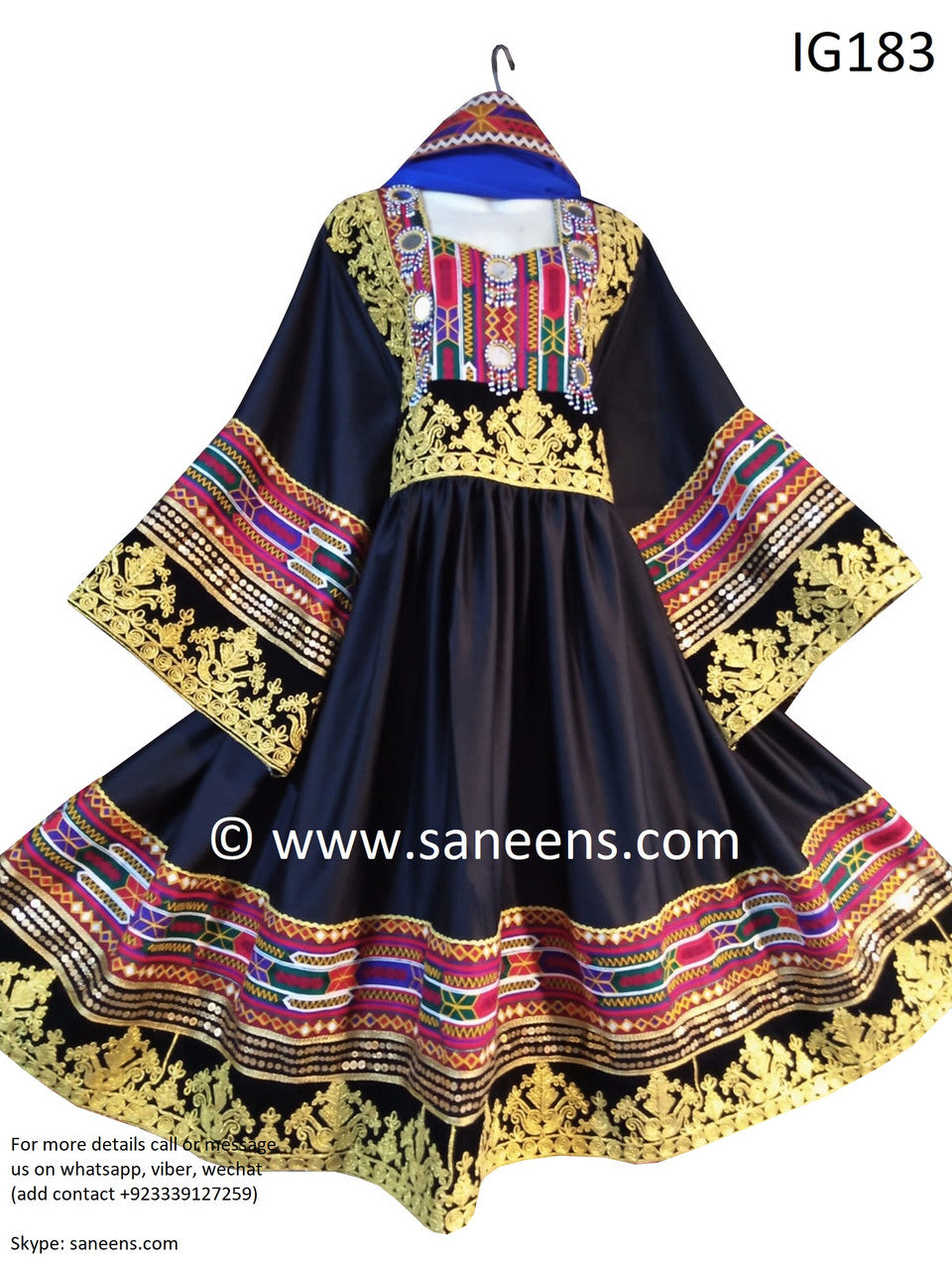 Buy New Afghan latest embroidery clothes