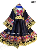 New Kochian embroidery latest Designs black dress