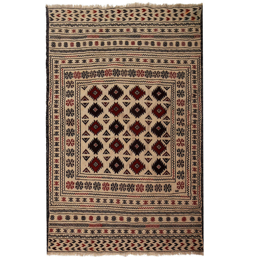 handmade wool rug, Afghan kilim, women weavers, artisan rug,