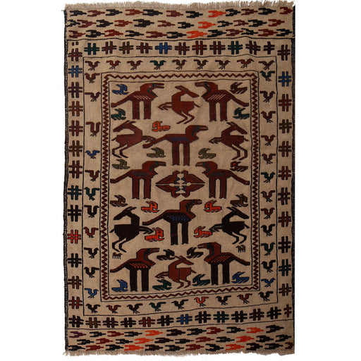 Afghan traditional rugs, Pashtun artisans, 